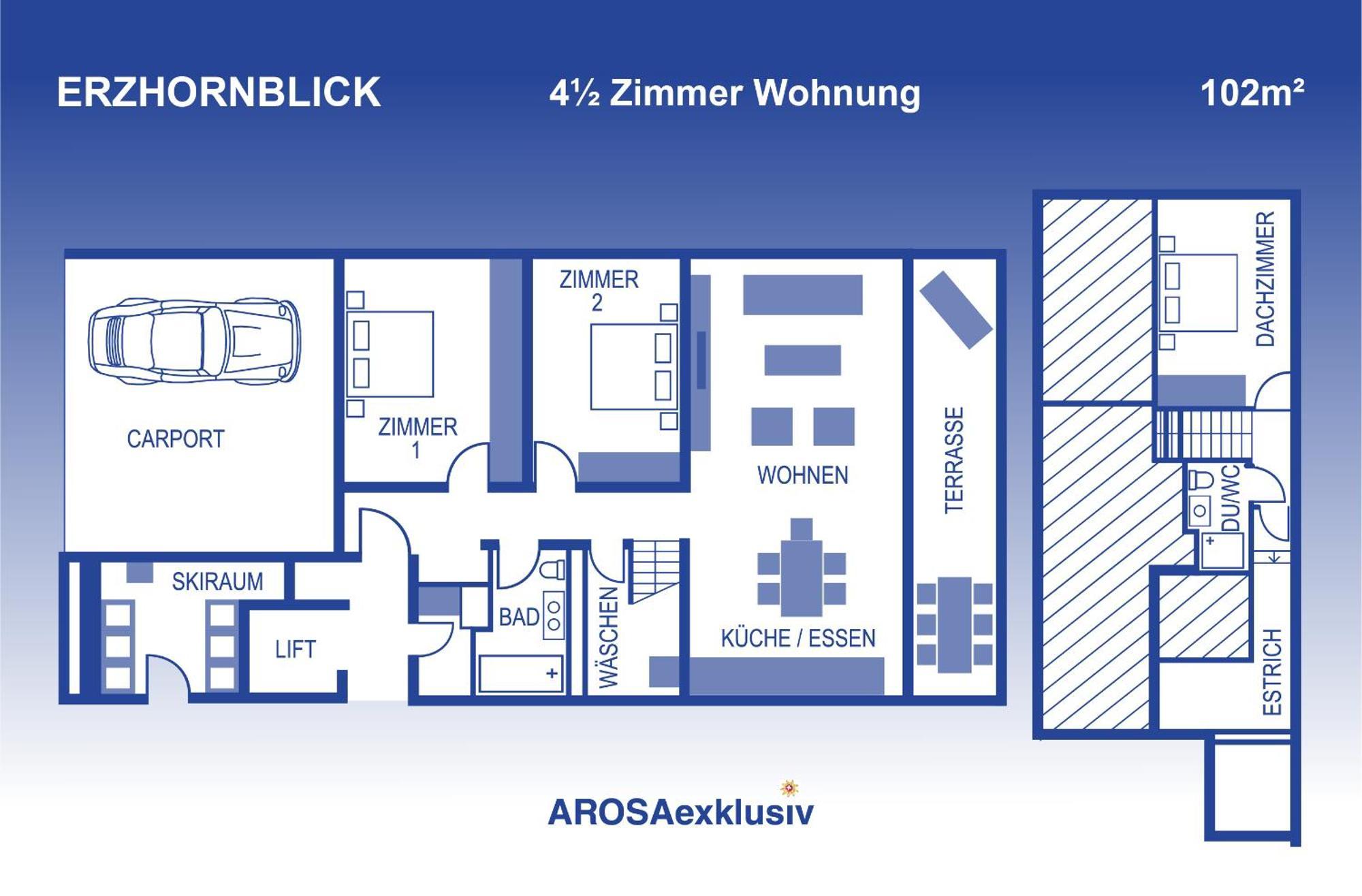 Erzhornblick Apartment Arosa